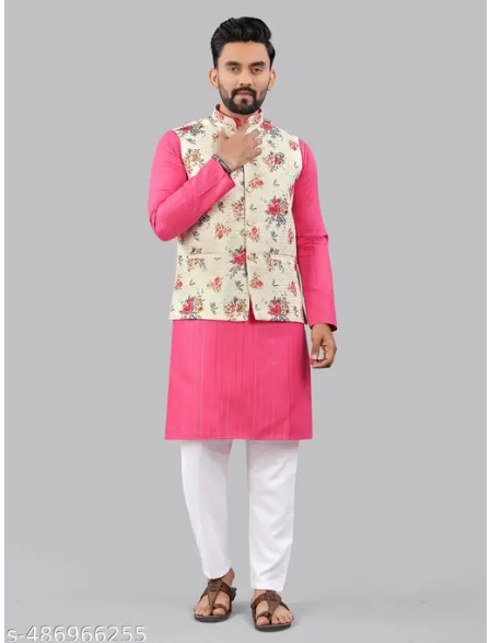 Men koti Kurta Set (wedding clothes)